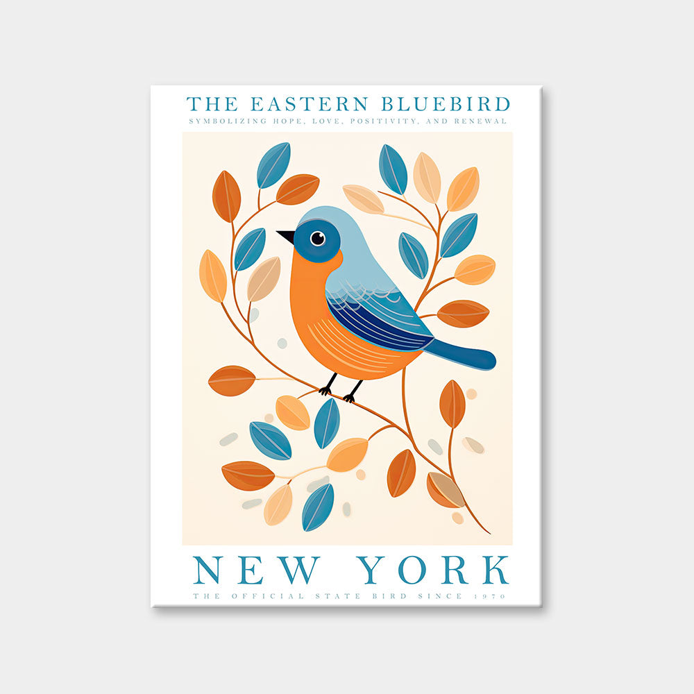 New York State Bird Diamond Painting