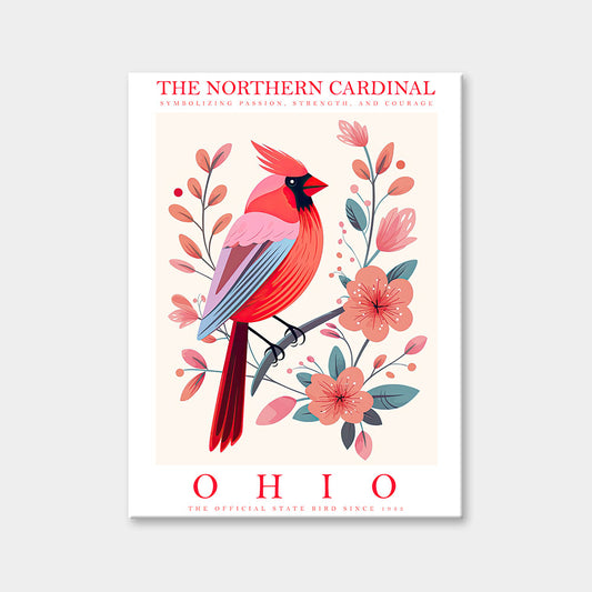 Ohio State Bird Diamond Painting