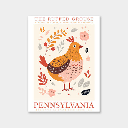 Pennsylvania State Bird Diamond Painting