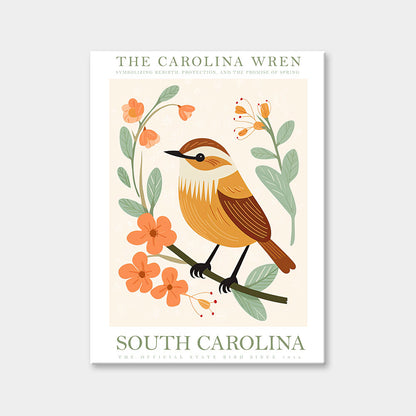 South Carolina State Bird Diamond Painting