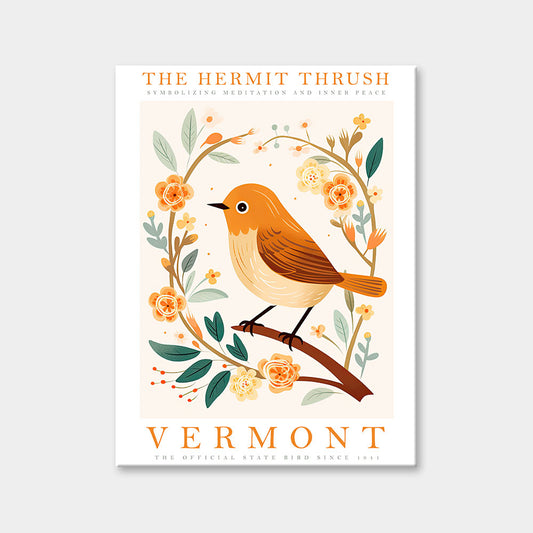 Vermont State Bird Diamond Painting