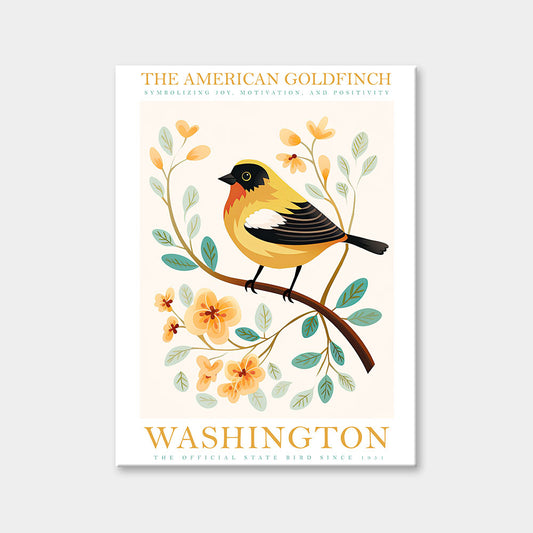 Washington State Bird Diamond Painting