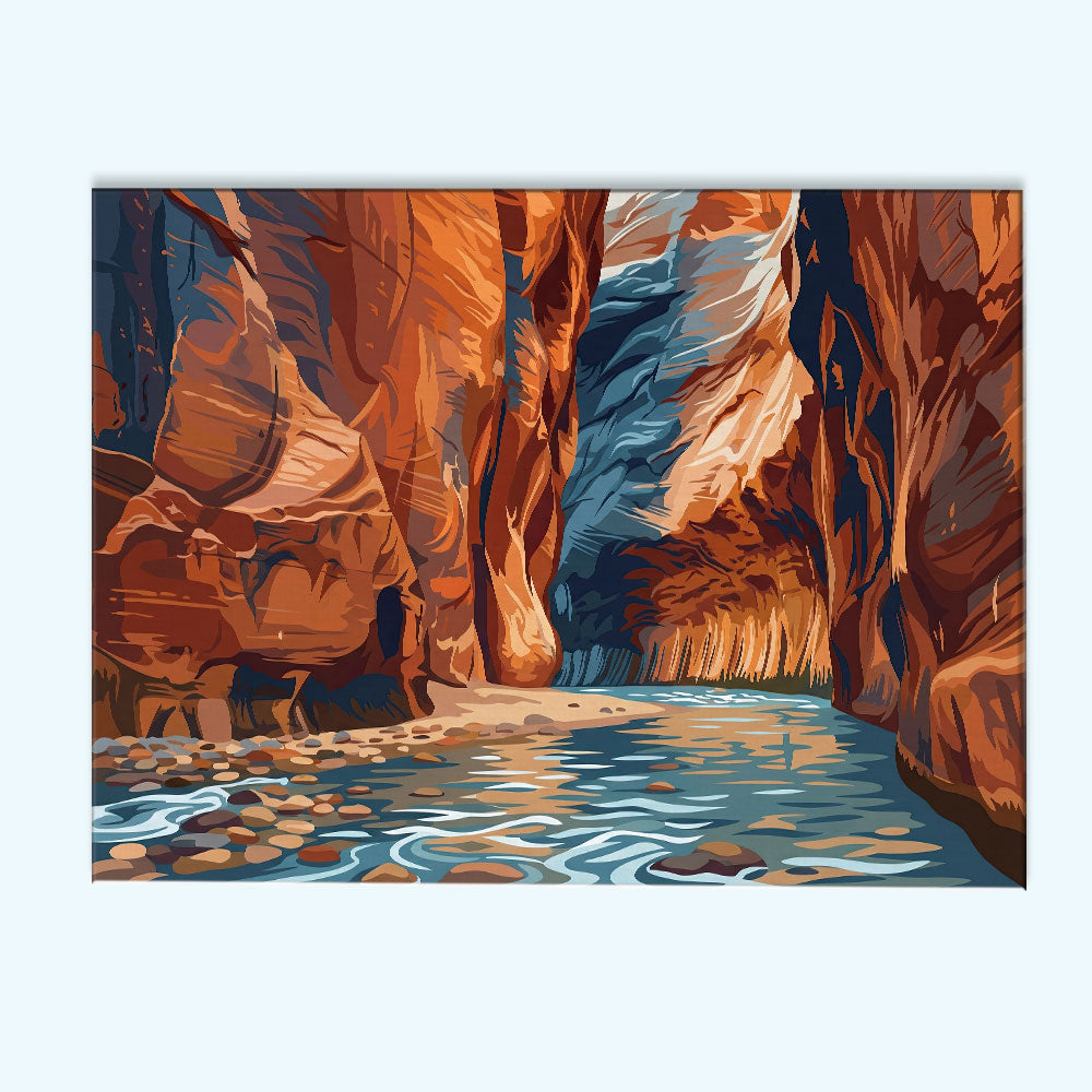 The Narrow - Zion | Paint by Numbers Kit