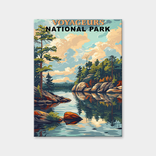 Voyageurs National Park Diamond Painting (Vintage Edition)