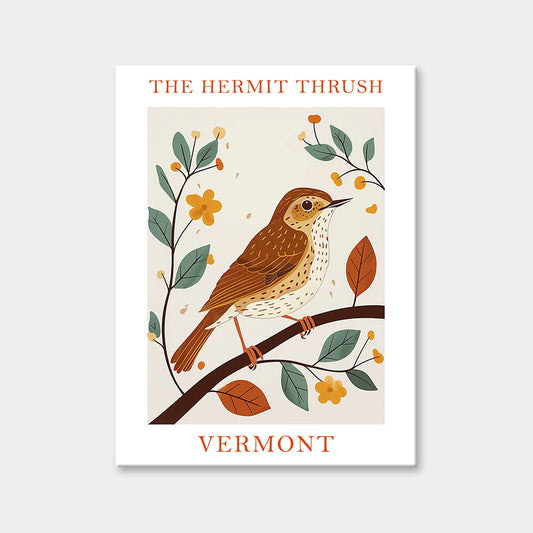 Vermont State Bird Diamond Painting