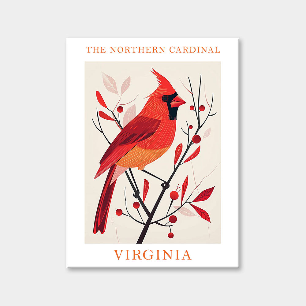 Virginia State Bird Diamond Painting