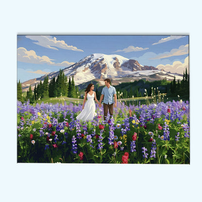 Rainier Romance | Paint By Number Kit