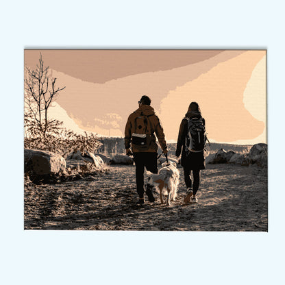 Wanderlust Together | Paint By Number Kit