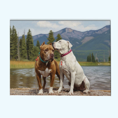 Lakeside Love | Paint By Number Kit