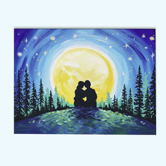 The Moon’s Embrace | Paint By Number Kit