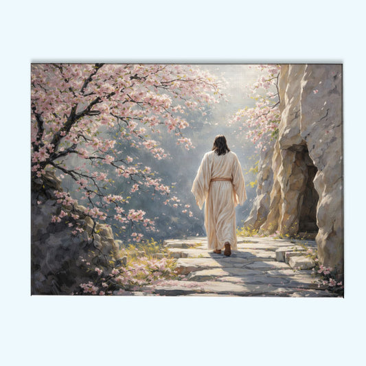Christian in Spring Landscape | Paint by Numbers Kit