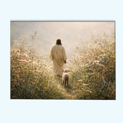 Jesus and The Lost Sheep | Paint by Numbers Kit