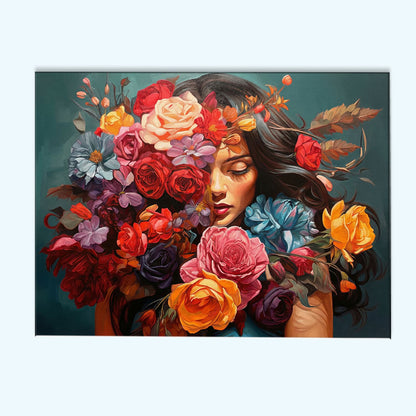 Floral Beauty | Paint by Numbers Kit