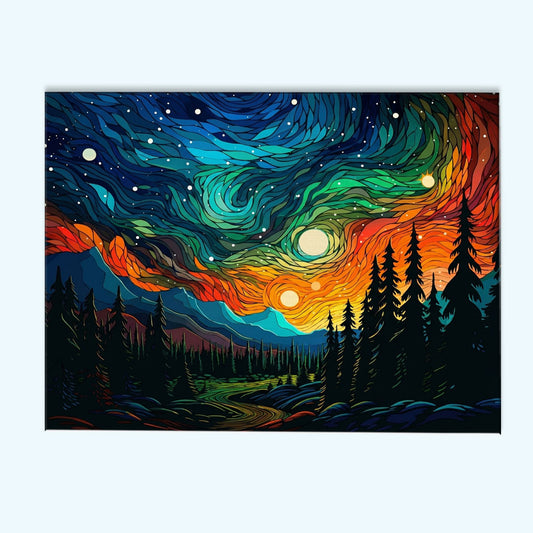 Enchanted Evening | Paint by Numbers Kit