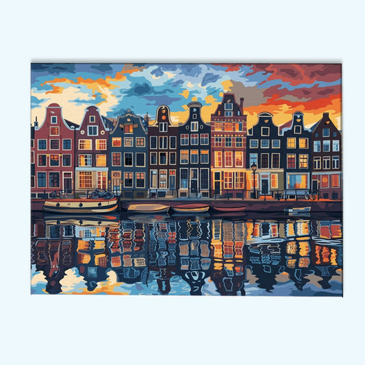 Amsterdam Simplicity | Paint by Numbers Kit
