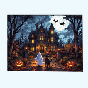 Midnight Trick or Treat | Paint by Numbers Kit
