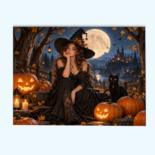 Moonlight Witch | Paint by Numbers Kit