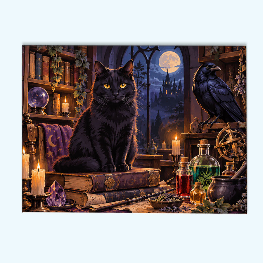 Witch’s Familiar | Paint by Numbers Kit