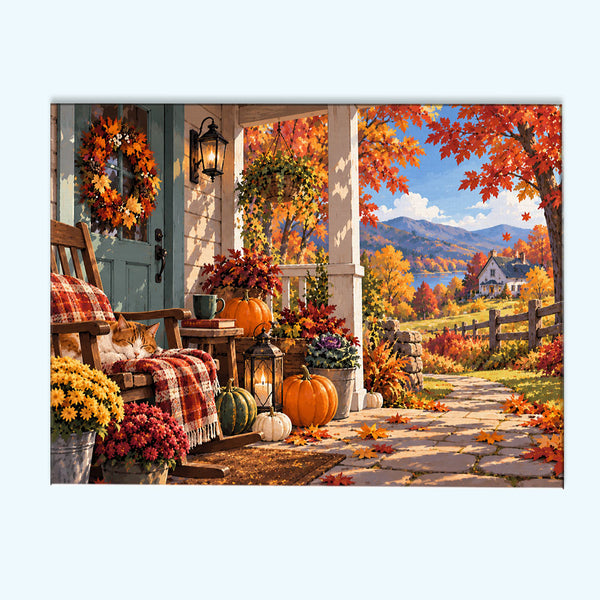 Autumn Welcome | Paint by Numbers Kit