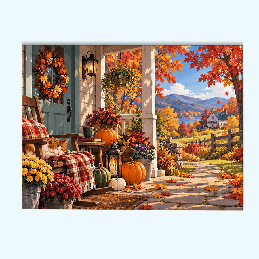 Autumn Welcome | Paint by Numbers Kit