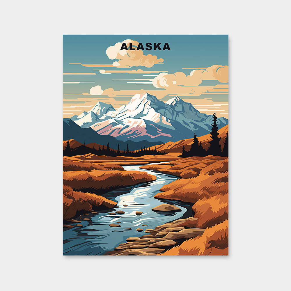 Alaska U.S. State Diamond Painting