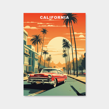 California U.S. State Diamond Painting