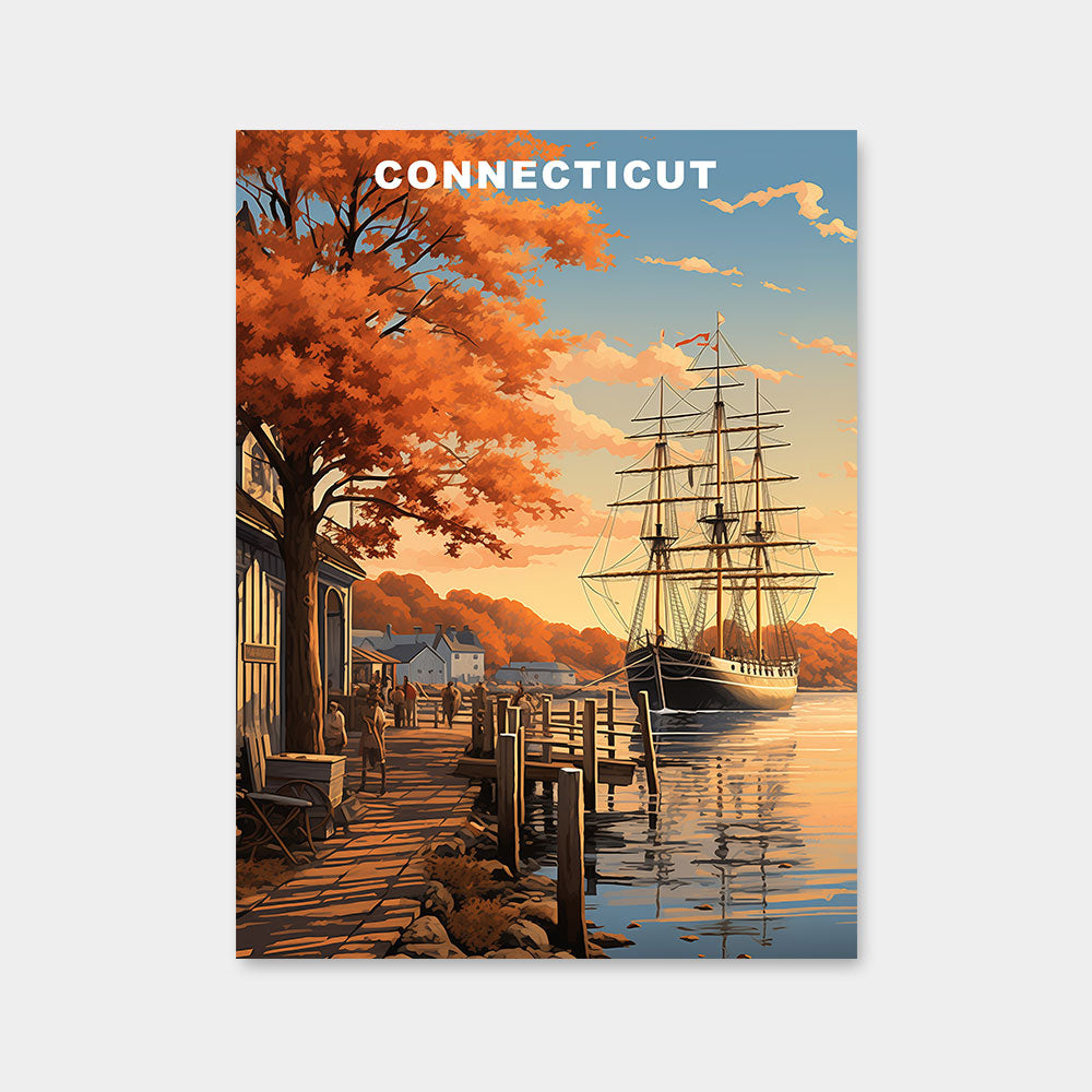 Connecticut U.S. State Diamond Painting