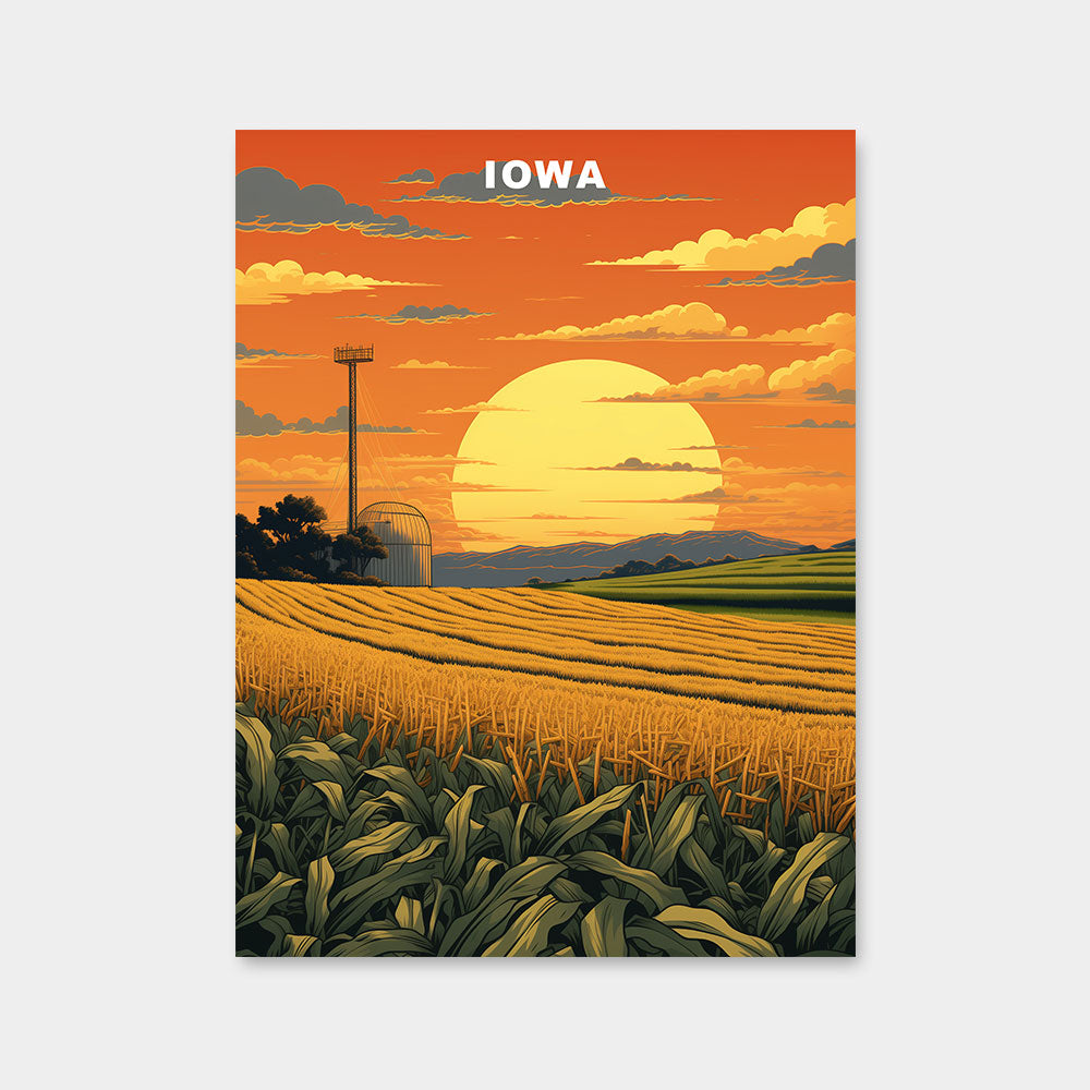 Iowa U.S. State Diamond Painting