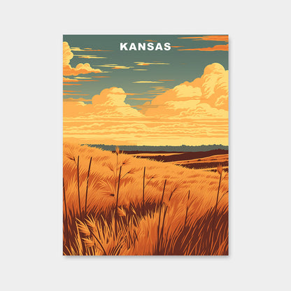 Kansas U.S. State Diamond Painting