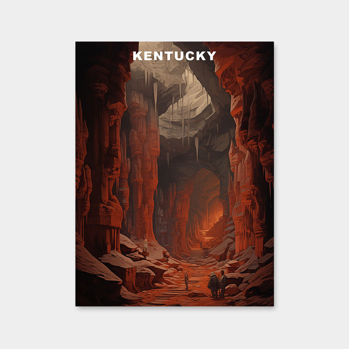 Diamantmalerei des US-Bundesstaates Kentucky