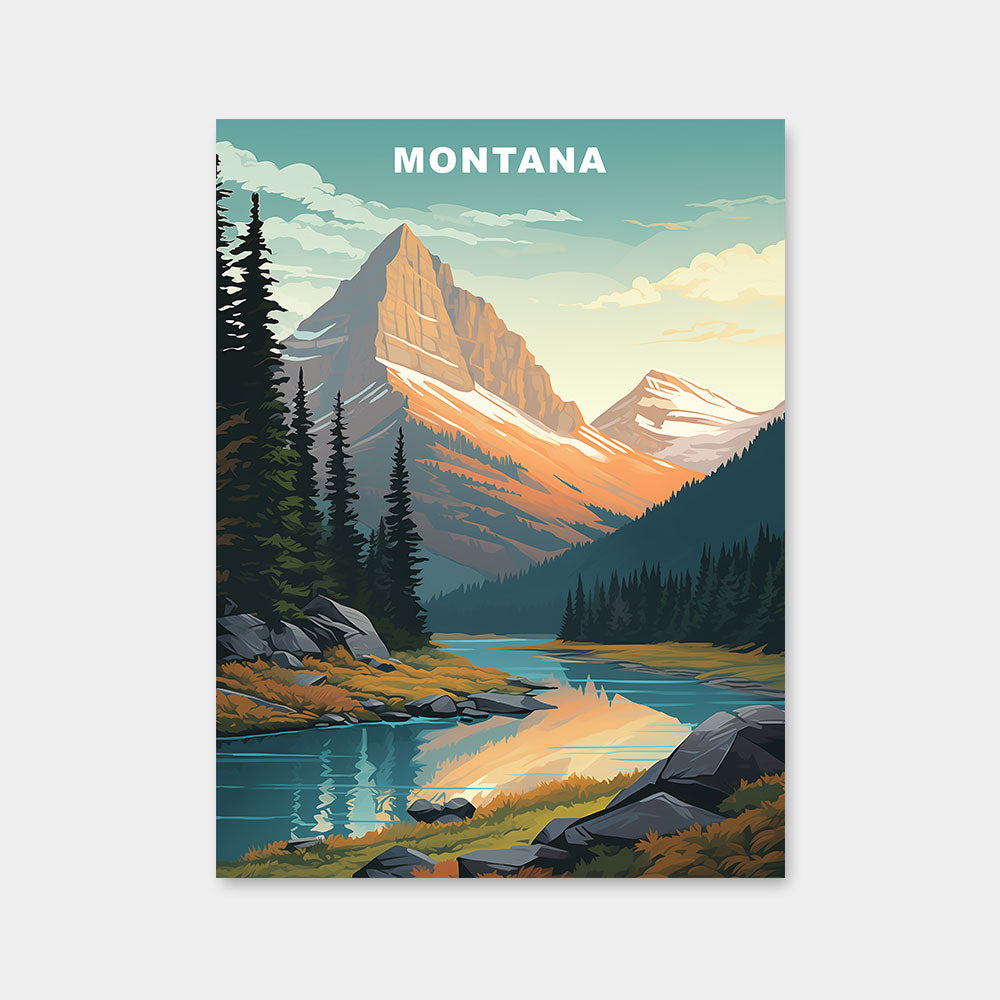 Montana U.S. State Diamond Painting