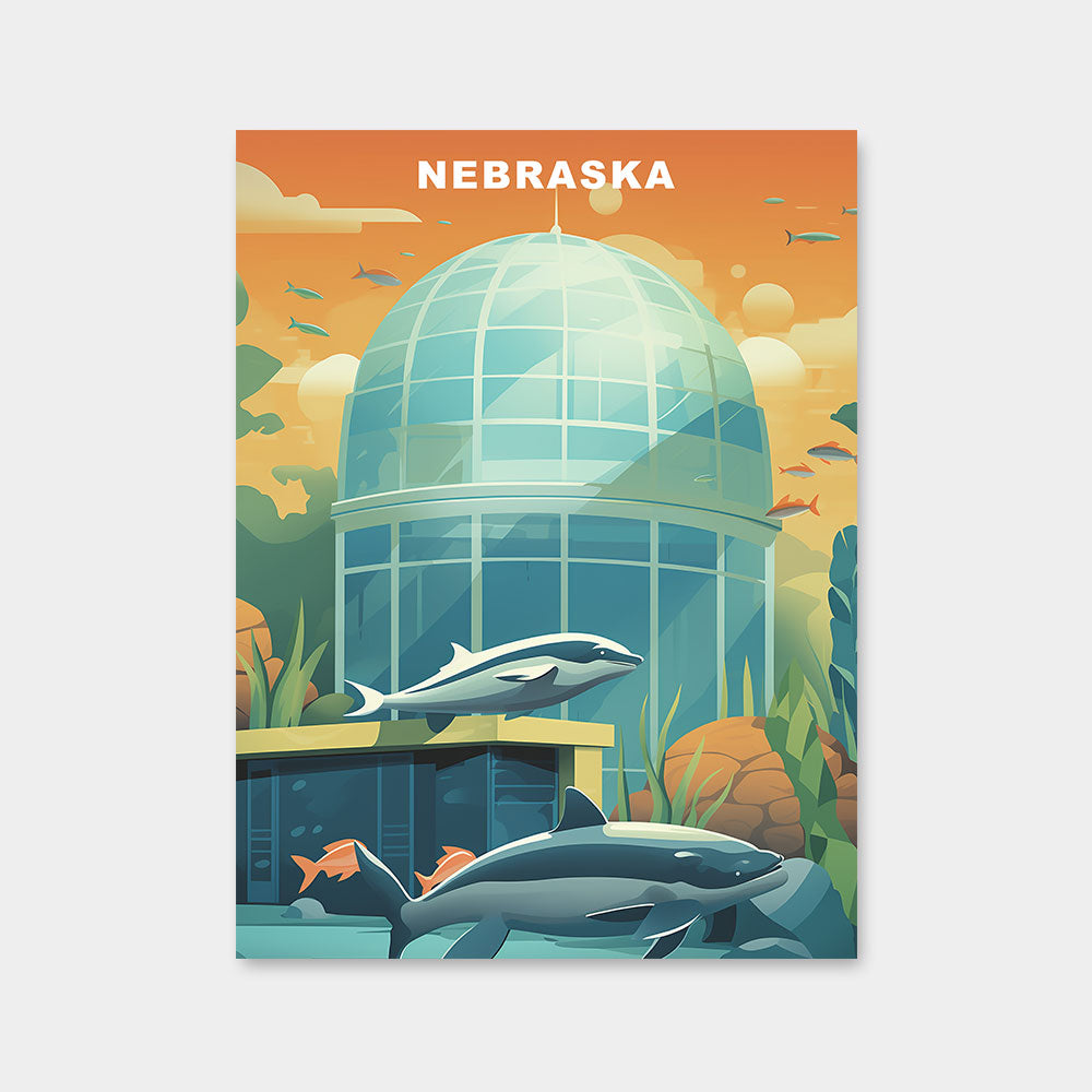 Nebraska U.S. State Diamond Painting