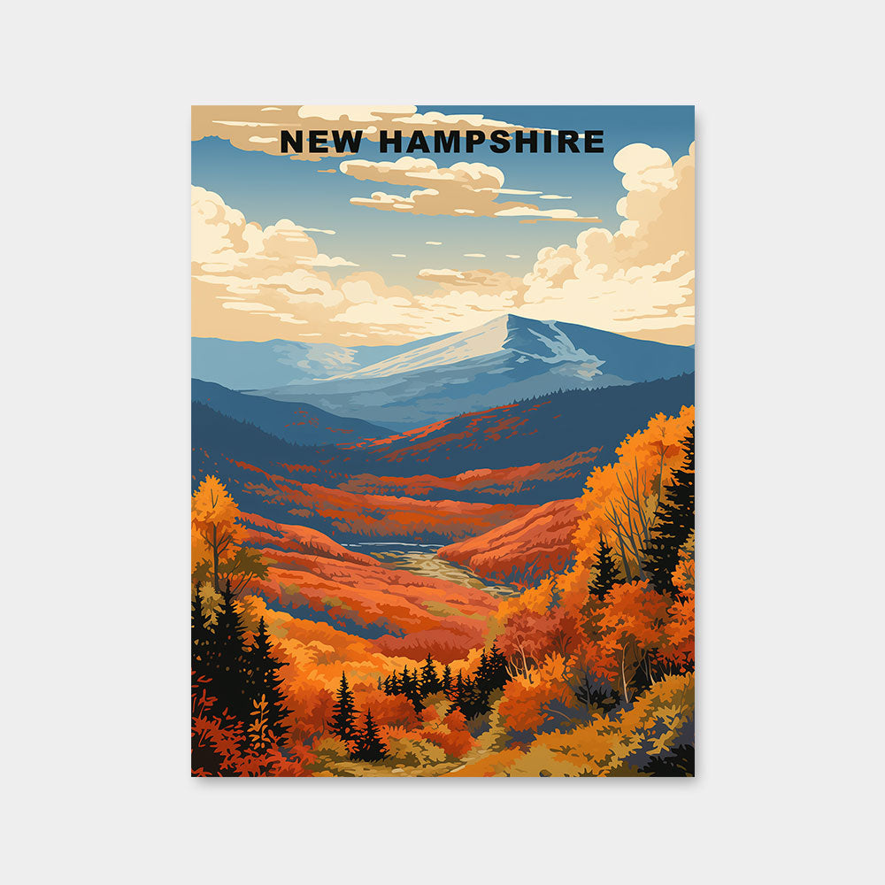 New Hampshire U.S. State Diamond Painting