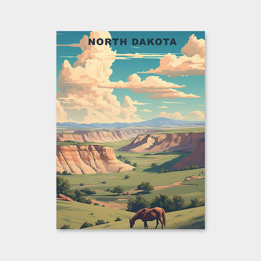 North Dakota U.S. State Diamond Painting