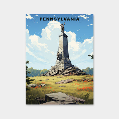 Pennsylvania U.S. State Diamond Painting