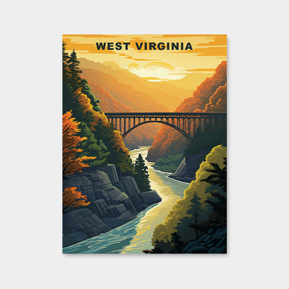 West Virginia U.S. State Diamond Painting