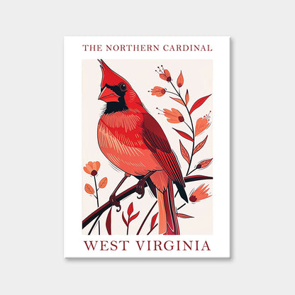 West Virginia State Bird Diamond Painting