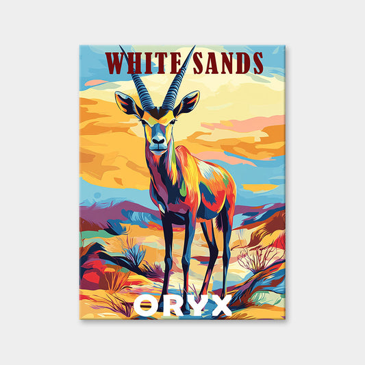 White Sands National Park Animal Diamond Painting