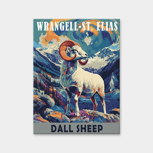 Wrangell-St. Elias National Park Animal Diamond Painting