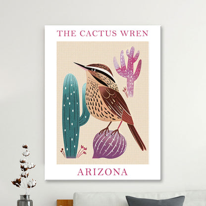 Arizona State Bird Diamond Painting