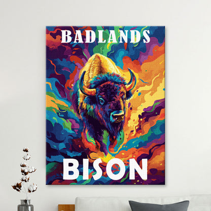 Badlands National Park Animal Diamond Painting