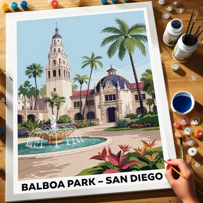 Balboa Park, San Diego | US Landmark | Paint by Numbers Kit