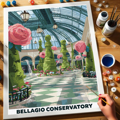 Bellagio Conservatory | Paint by Numbers Kit