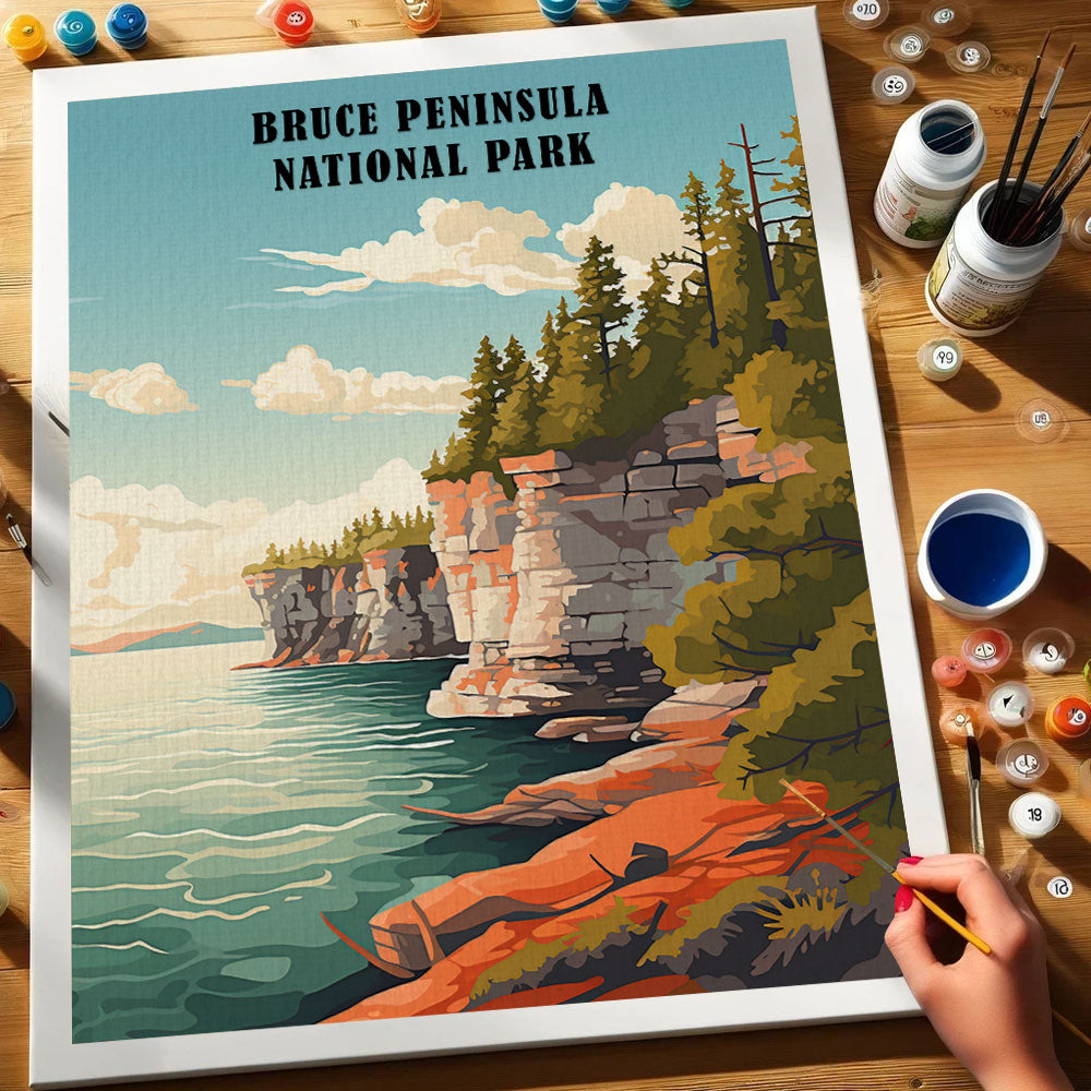 Bruce Peninsula National Park | Paint by Numbers Kit