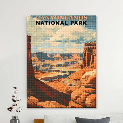 Canyonlands National Park Diamond Painting (Vintage Edition)