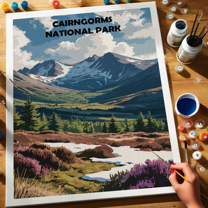 Cairngorms UK National Park | Paint by Numbers Kit