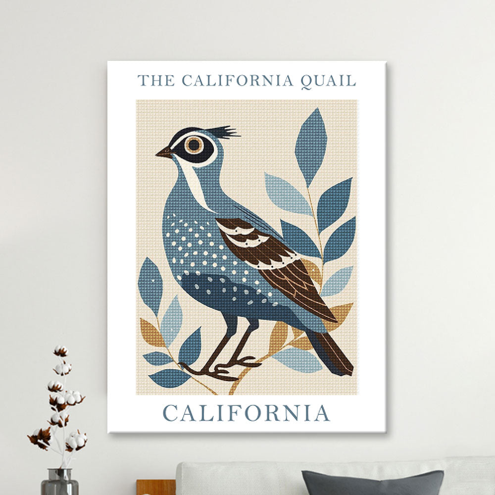 California State Bird Diamond Painting