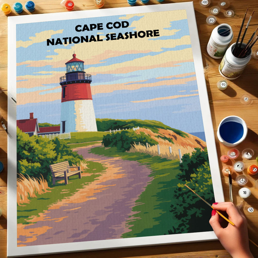 Cape Cod National Seashore | Paint by Numbers Kit