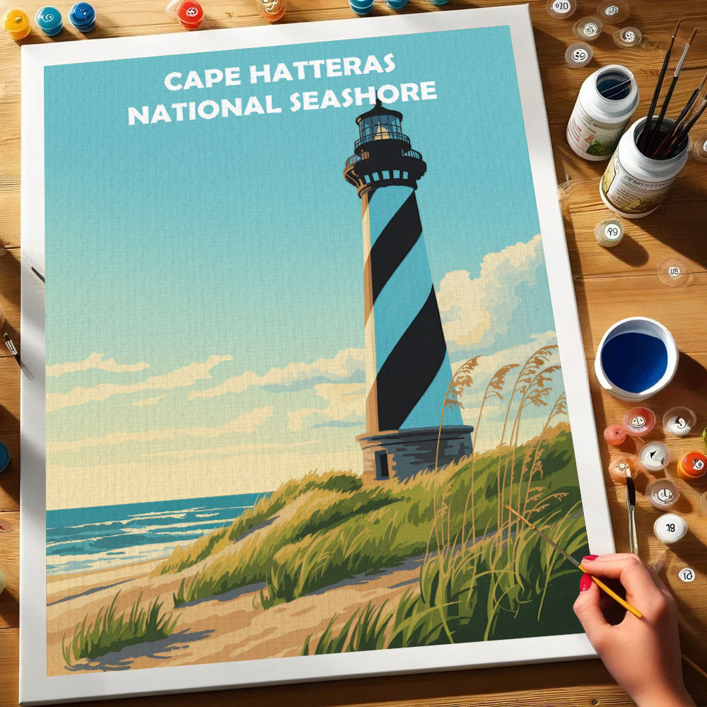 Cape Hatteras National Seashore | Paint by Numbers Kit