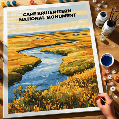 Cape Krusenstern National Monument | Paint by Numbers Kit